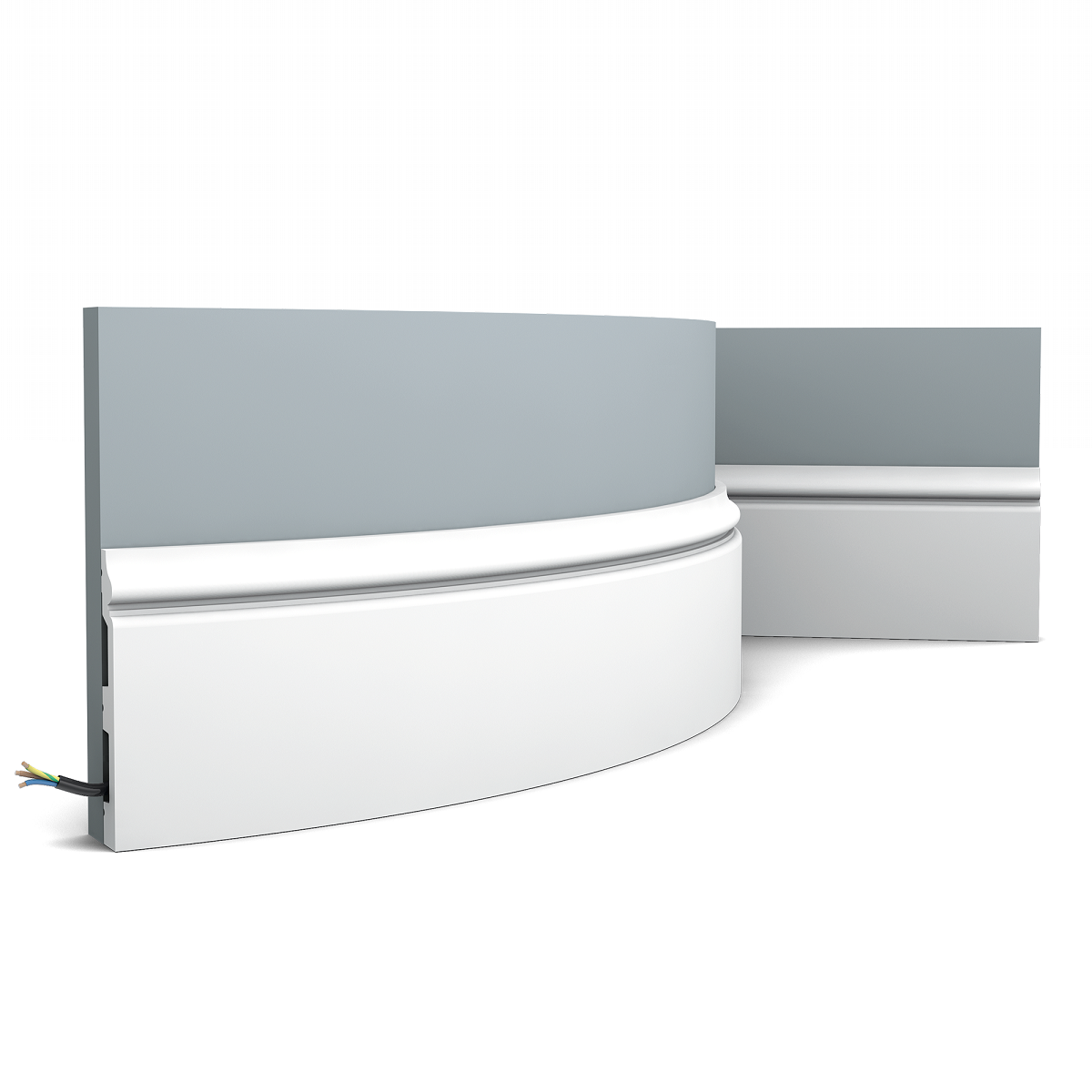 Плинтус Orac Decor Flex (гибкий) SX118F